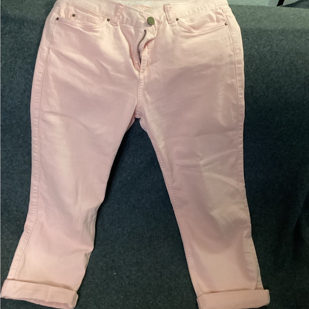 Rafaella Blush Cropped Jeans Weekend Slimming